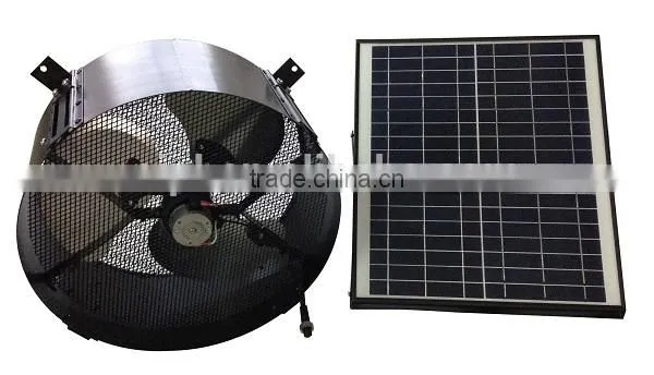 Vent Goods 40W Solar Power Fan (ventilation) Auto Air Cooling Roof Fan DC Solar Battery System photo-2