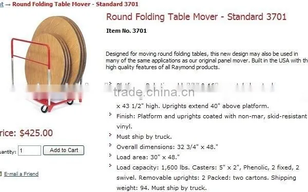 HEAVY DUTY CADDY 465 WITH VINLY COATING PROTECTING photo-2