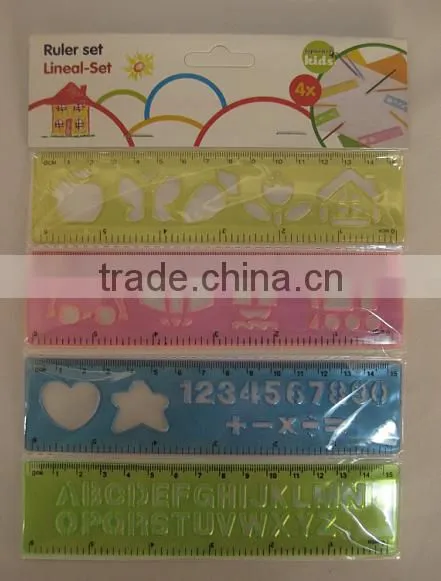 4PC RULER SET