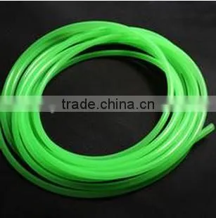 Green Braided Flexible PVC Hose Pipe for Water Air Oil Gases Reinforced photo-3
