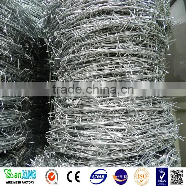 12 Gauge Barbed Wire Coil Type Galvanized Barbed Wire photo-6