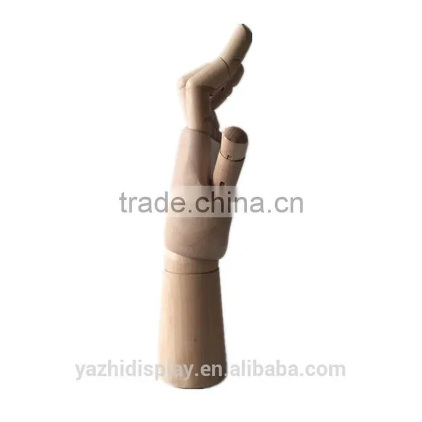 Jewelry Display Wooden Mannequin Hand for Window Display photo-3