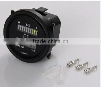 12V/24V, 36V, 48V, 72V Battery Indicator&hour Meter photo-4