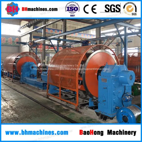 Rigid Type Frame Stranding Machine for ACAR Cable Making Bare Copper Conductor Wire & Cable Product Production Equipment photo-5