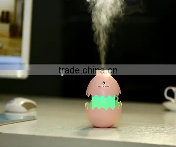 Mini Egg Shape Humidifier With USB Charge, Air Fresh Purifier Control by Tourch Switch For Office photo-6
