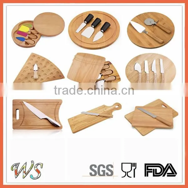 Eco Oak Wood Cheese Knife Tool Set photo-3