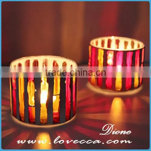 Different Types of Candle Holders Glass Reflective Candle Holder photo-3