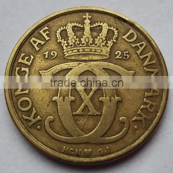 Custom Made Antique Danmark Golden Old Coins photo-2