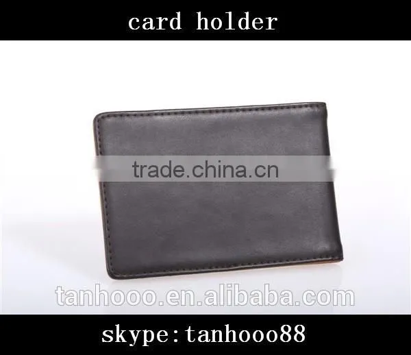 Hot Selling Leather/pu/pvc id Card Holder ,portable Passport Card Holder , Small Leather Card Holder photo-2
