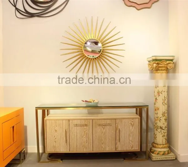 Unique Polished Stainless Steel Decorative Mirror photo-4