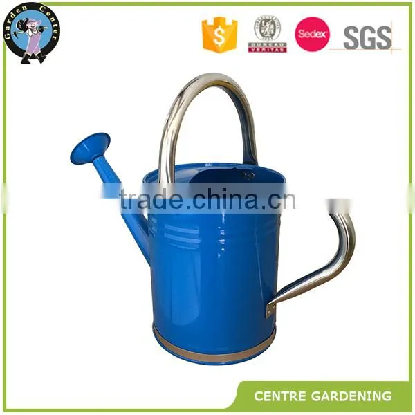 Galvanized Zinc and Powder Coating With Stainless Steel Hand Watering Cans - 3.5L