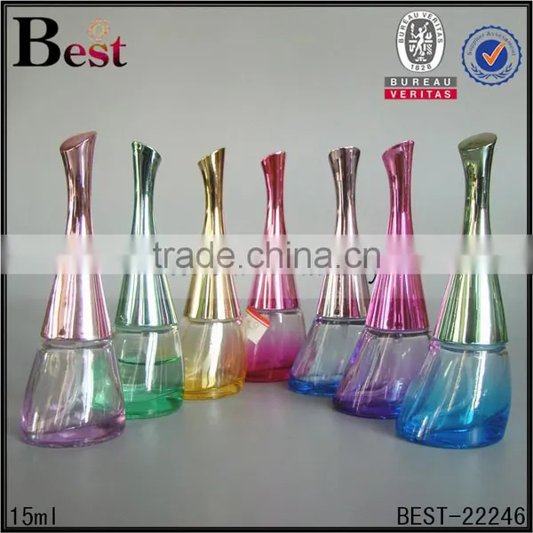 15ml Long Neck Bottle Fancy Color Perfume Bottle Long Neck Glass Bottle Wholesale photo-6
