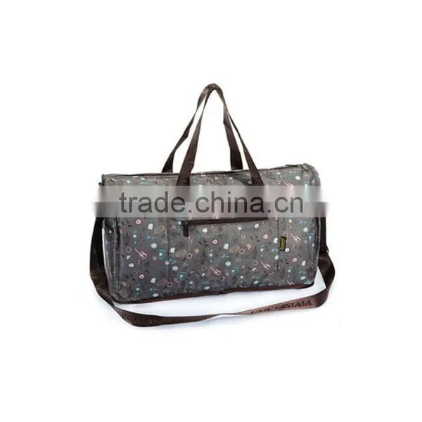 Fashion New Design Folding Tote Shoulder Shopping Travel Bags Foldable Portable Duffle Bags photo-6