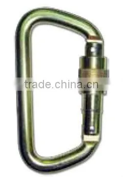 Captive Pin Steel D Scaffolding Triple Lock Rescue Carabiner Hook photo-4