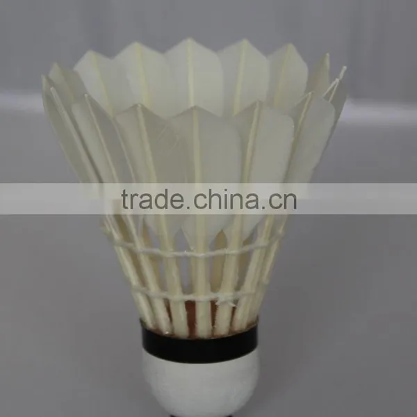 Super High Quality Class A Goose Feather Shuttlecock Badminton for Tournament photo-3