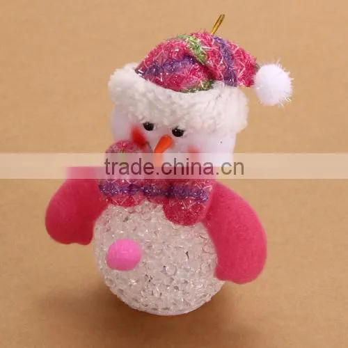 Cheap Snowman Santa Claus Ornaments Christmas Tree Decor LED Light Festival Decor photo-4
