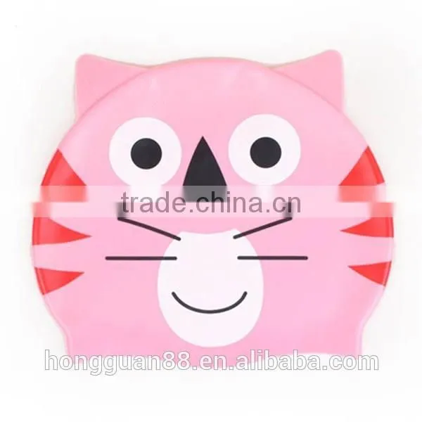 2015 Custom Print Sports Silicone Swim Cap