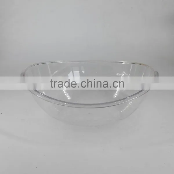 Transparent Colour Mixing Bowl Salad Bowl Plastic photo-6