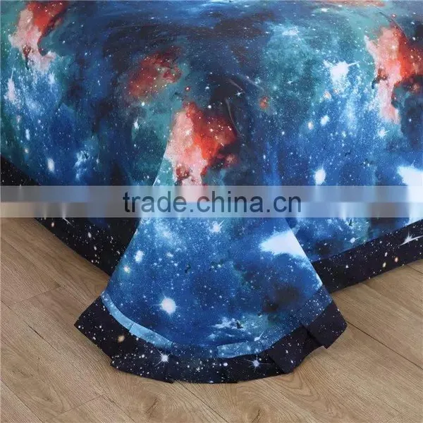 Stunning Multi Color Galaxy Theme Hd Digital 3d Bed Linen Set photo-2