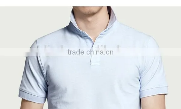Custom 100% Cotton Promotional T-shirt Blank Polo T-shirt Wholesale photo-3