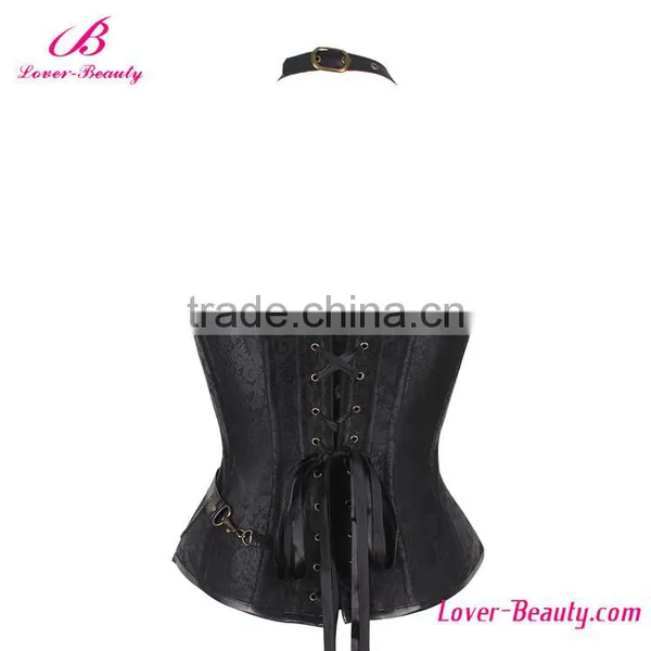 14 Boned Steampunk Corset Body Shaper photo-3