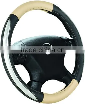 High Quality Customized Pu Car Steering Wheel Cover