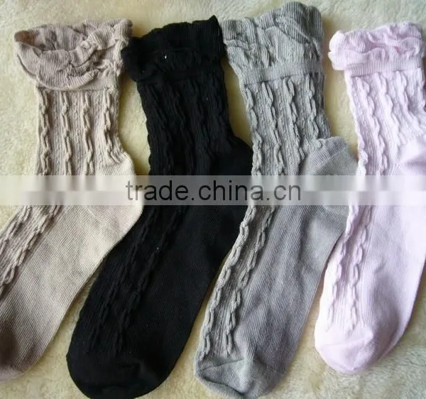 Cute Pattern Low Cut Girls Cotton Sock photo-2