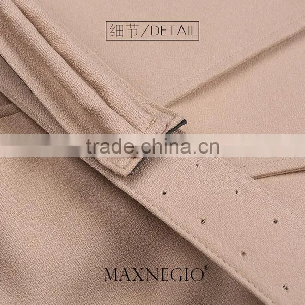Nice Design High Quality Guangzhou Women Clothes Manufacturer Elegant Latest Fashion Casual Dress Designs 2016 photo-4