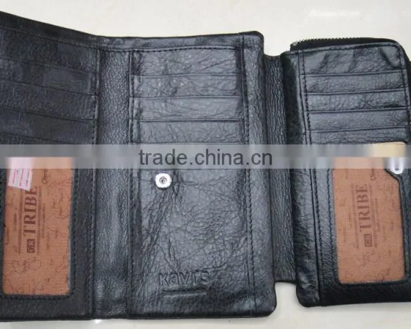 Fashion Man Hot Popular Real Leather Travel Purse photo-2
