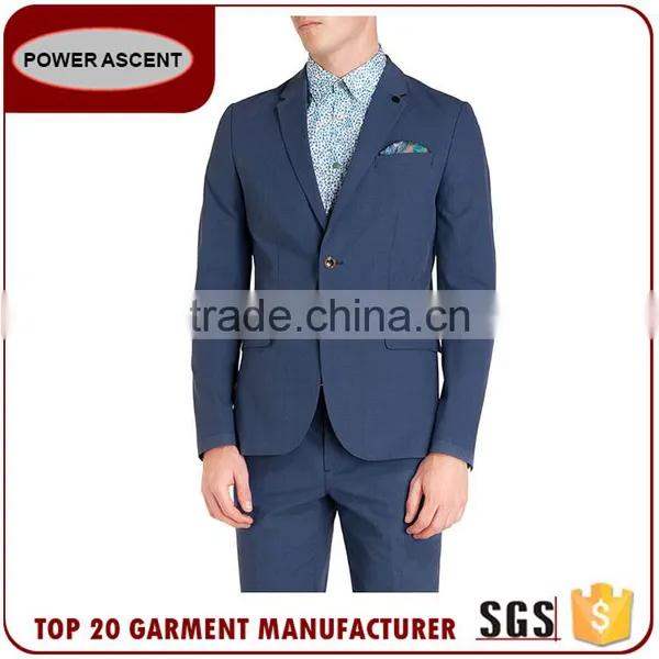 Wholesale Spring Summer Half Lined Polyester Viscose Jacket Blazer Best Brands Men'S Fashion Suit Design photo-2