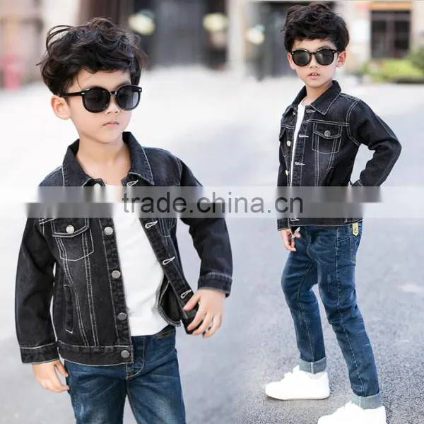 Zm40667b New Model Boys Coats Children Jeans Cardigan and Jacket photo-2