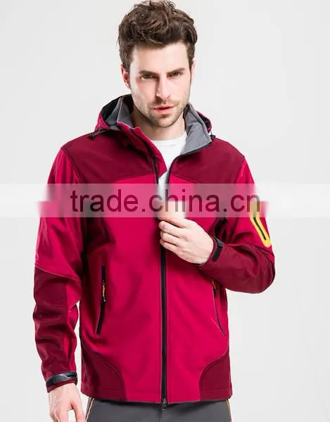 Instocked Oem Softshell Fleece Jacket Windbreaker Outdoor Nice Design Hiking Jacket Fishing Jacket photo-3