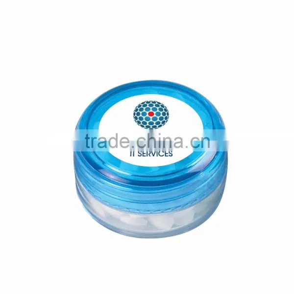 Peppermints In Circle Case - Sugar-free, Meets FDA Requirements, Contains Approx. 100 Mints and Comes With Your Logo photo-2