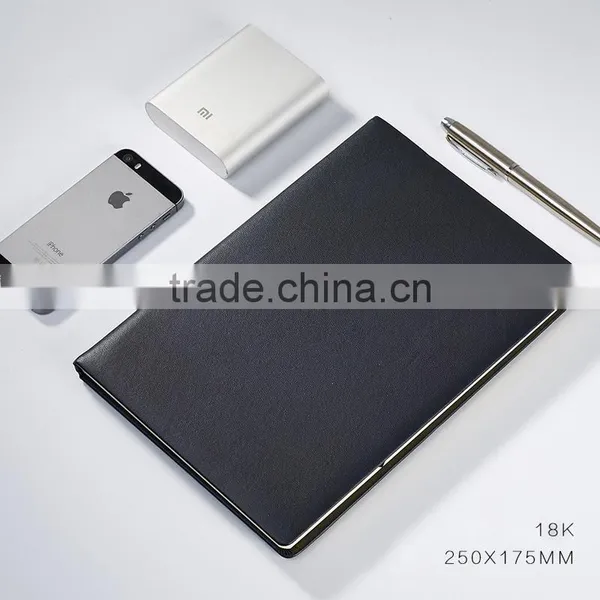 Custom A5/B5/A6 PU Cover Planner Section Sewing Office Notebook photo-6