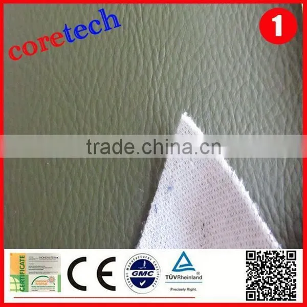 Hot Sale Durable 100 Polyester Leather Like Fabric Factory photo-4