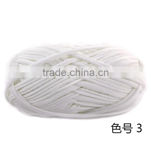 t Shirt Yarn Fancy Fabric Yarn Wholesale Crochet Yarn for Hand Knitting photo-3