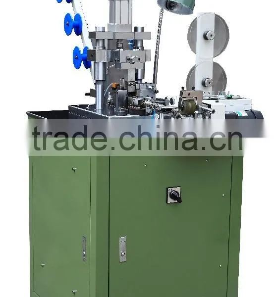 Auto Zipper Tape Ultrasonic Reinforcing Sealing Machine
