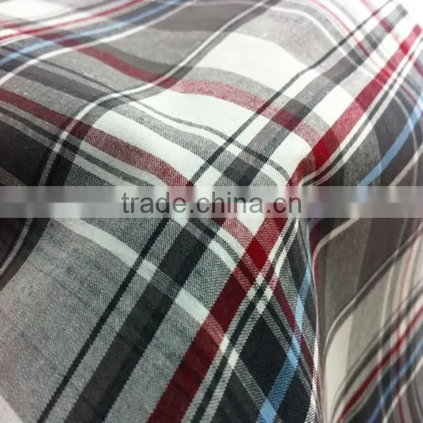 Colorful Check 100% Cotton Dyeing Dobby Fabric photo-6