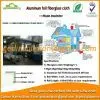 Composite Aluminium Coated Fiberglass Cloth as Floor Insulation photo-3