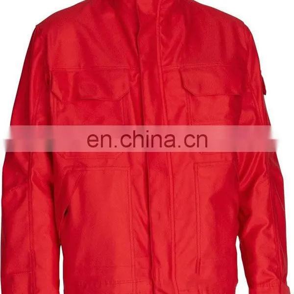 Protective Eco Friendly EN11611 Flame Resistant Jacket for Welders Uniform photo-2