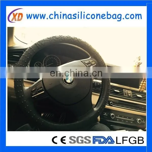 Silicone Car Steering Wheel Cover/neoprene Steering Wheel Cover photo-3