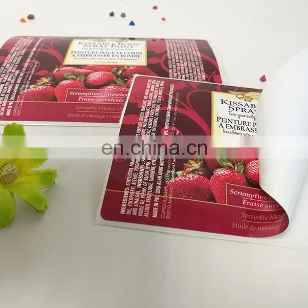 Professional Custom Printing Strawberry Labels Custom PE Fruit Waterproof Sticker for Friut Package photo-2