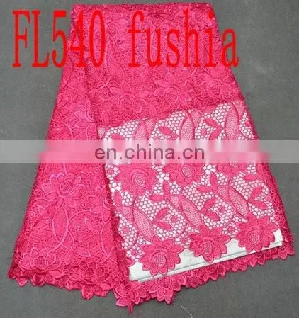 African Cord Lace Wedding Fabric for Dress(FL540)high Quality/best Price/prompt Delivery/in Stock photo-2