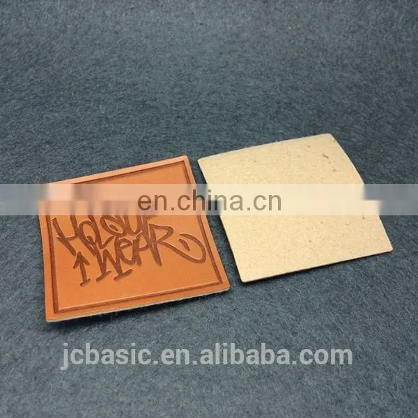 Custom Metal Clothing Labels/Guangzhou Shoes Logo Leather Label For Sale photo-4