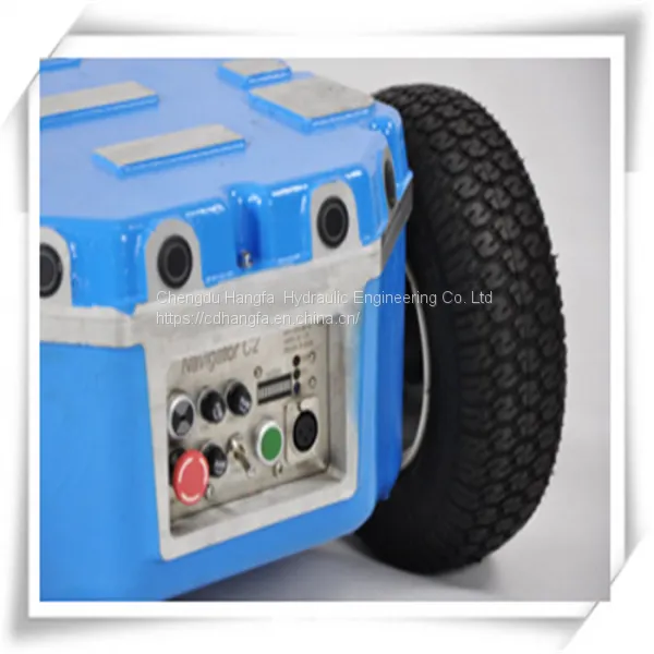 Aluminum Alloy Molding Whole Shapes Inflatable Rubber Wheel Robot Platform photo-5