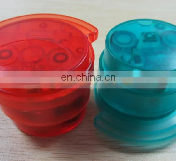 Environmental Round Staple-free Plastic Paper Stapler photo-2