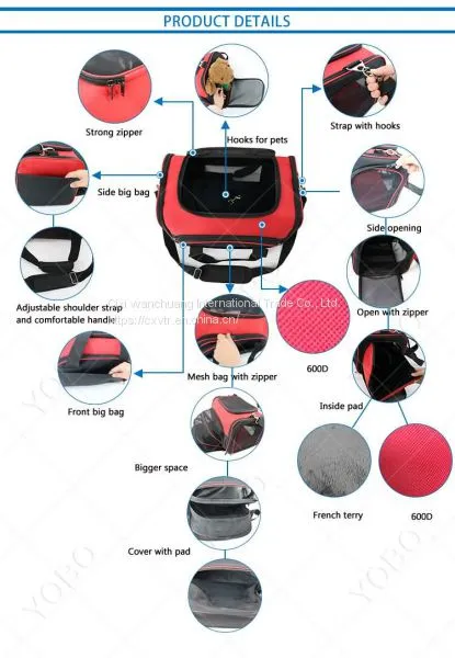PET CARRIER /PET HAMMOCK-YOBO E08 photo-3