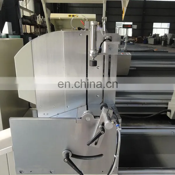 Aluminium Window Profile Digital Display Double Head Cutting CNC Saw for Sale photo-4