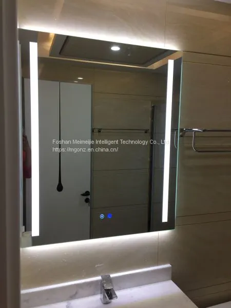 Custom HD Smart Hotel Led Bathroom Mirror photo-4
