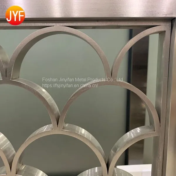 Interior Room Divider 316 Sheet Stainless Steel Metal Partition Product photo-2